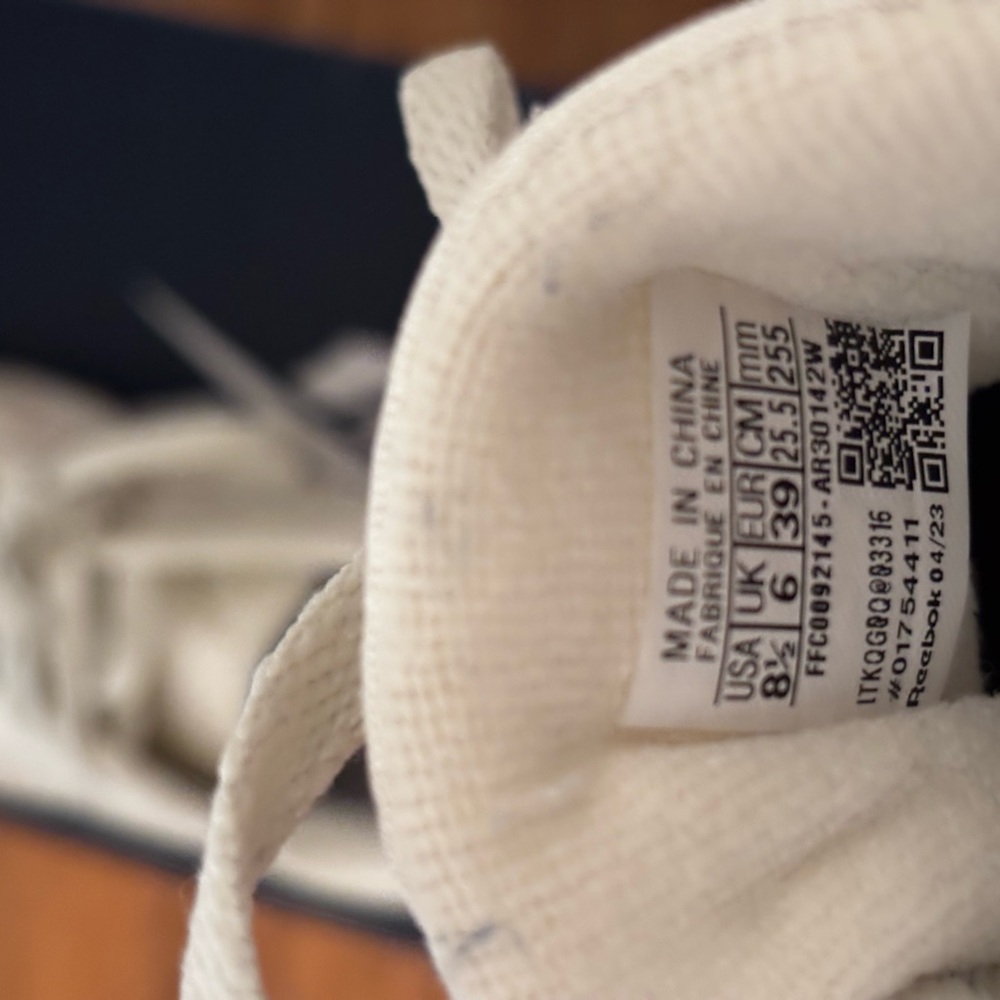 Reebok Women's Sneakers - Beige and White and leopard print - Picture 5 of 8